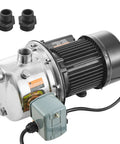 Beefy Three Quarter HP SUS304 Stainless Shallow Well Jet Pump 115V 18.5 GPM 131 Ft Head for Garden Irrigation Farm Use