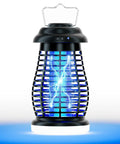 Cordless Bug Zapper For Indoor Outdoor Use With 4800mAh Rechargeable Battery Auto On Off Portable Mosquito Killer For Patio Backyard Camping Kitchen Electric Fly Trap With 4200V High Voltage