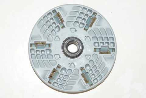 Wood Deck Removal Tool Four And A Half Inch For Fast Coating Prep, disc design showing abrasive grid pattern for sanding and scraping.