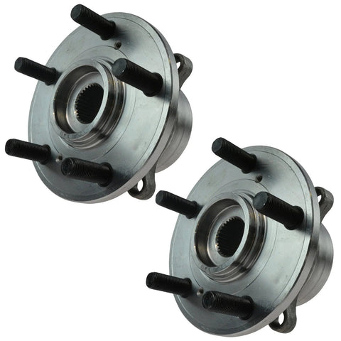 Front Wheel Bearing And Hub Assembly Set For 2007 2013 Acura MDX 2010 2013 ZDX 2009 2015 Honda Pilot Pair Driver And Passenger Sides Direct Fit Replacement Ready To Roll With OEM Style Bearings For A Smooth Quiet Ride And Easy Install