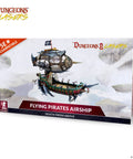 Box image of Flying Pirates Airship Miniature For DND And 5E RPGs Unpainted And Unassembled Over 10 Inches Tall