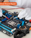 True RMS 6000 Counts Digital Clamp Meter Multimeter auto ranging testing circuit board repair measures AC DC current voltage