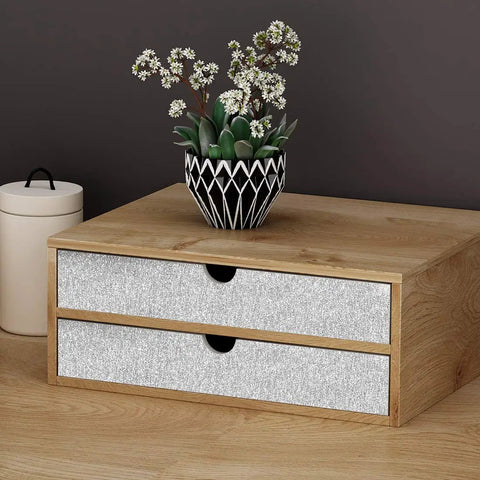 Easy Peel And Stick Glitter Wallpaper For Walls And Surfaces Self Adhesive Silver Decor on dresser drawers