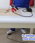 Foot Switch Pedal Momentary Normally Off Press And Hold To On 10 Ft Cord UL Listed in use for wood burning.