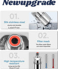 Features of Water Level Float Valve 1/2 Inch To 3/4 Inch, 304 Stainless Steel, No Pump Needed For Tanks, Ponds, Livestock Troughs