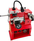 Red Brake Drum And Disc Lathe For Small And Medium Vehicles With Variable Frequency Speed Control 110V 1100W Heavy Duty Machine