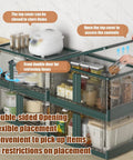 No Fuss Foldable Storage Bins Featuring Secure Snap Lids And Smooth Rolling Wheels with double-sided opening and contents accessible.