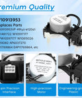 Upgraded Washer Shift Actuator And Pulley Clutch Kit With Easy Install Drive Belt Replacement For Front And Top Load Washers Plug