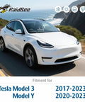 Step Up Your Road Game With These Premium Windshield Wiper Blades For Tesla Model 3 And Model Y Years 2017 Through 2025 on a car.