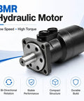 Heavy Duty Workhorse Orbital Gerotor Hydraulic Motor With Low Speed High Torque And Bidirectional Forward Reverse Operation, compact design.