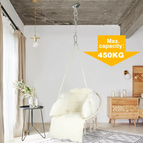 Badass Heavy Duty Swing Hangers With Beast Mode Two Thousand Pound Capacity And Smooth Three Sixty Swivel Stainless Steel Hardware