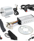 1600W 48V Brushless DC Motor Kit For Go Karts With Smart Throttle And 33A Electronic Speed Controller, aluminum motor and controller.