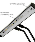 12 LED Piano Desk Lamp With Dimmer In Oil Rubbed Bronze Perfect For Your Dope Home Studio Or Keyboard Desk Eye Friendly Lighting