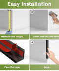 Step-by-step installation guide for Premium Aluminum L Molding Corner Guards With Right Angle Three Piece Set.