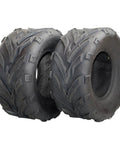 Heavy Duty Tubeless Tractor Tires Two Pack For Lawn Mowers ATVs And UTVs With 4PR Reinforced Construction And Serious Mud Sand Trail Grip