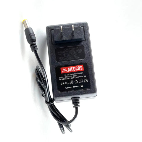 EZ-IO Compatible IO Drill Trainer Intraosseous Driver battery charger on white background, cord attached for medical instructors.