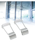 No Sweat Heavy Duty Self Closing Door Hinge Set With Automatic Spring Closer for residential and commercial use, shown in modern office.