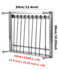One Way Stainless Steel Pigeon Trap Door For Bird Cages And Pigeon Houses, 29 By 26 Cm Frame With Wire Bars, Durable Entrance U Trap.