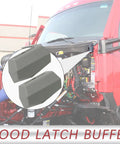 2 Pcs Hood Latch Bumper Support Kit For Big Rig Trucks Durable Hood Rest Upper Left And Right Replaces L85-6082 L856082 M75682