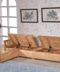Bench Seat Hinges And Lift Spring Set For Bed Boxes And Chests, Pull Down Storage Lids, Galvanized Steel, 80 Degree Open shown installed on wooden benches.