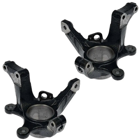 Front Loaded Knuckles Kit For Ford Escape Mercury Mariner And Mazda Tribute showing two steering knuckles.