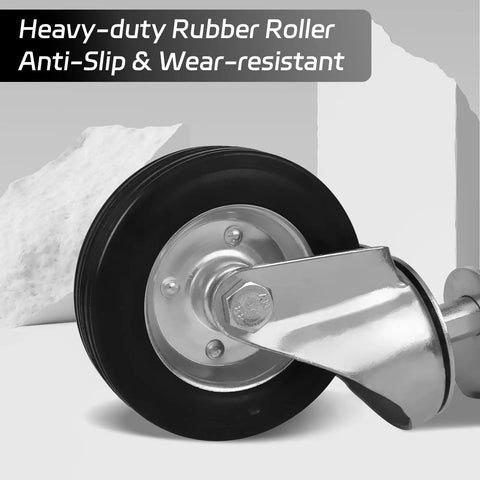 Upgrade Gate Wheel 1700 Lb Load Capacity Heavy Duty 6 Inch Gate Caster With 360 Degree Rotation shown in a close-up view