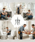 Heavy Duty Pipe Extractor Tool For Snatching Broken Threads Out Of Tricky Tight Corners Without Tearing Down Drywall drill powered, shown in plumbing work.