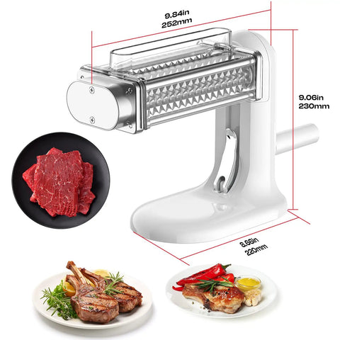 Must-Have Manual Meat Tenderizer Tool With Stainless Steel Gear, Durable Rolling Tenderizer For Beef And Pork, Kitchen Gadget