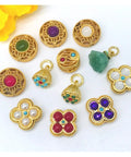Dope Sand Gold Loose Spacer Beads For Diy Jewelry Making Pack Of 10 Premium Baked Lacquer Finish Crafting Supplies.