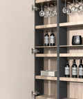Soft Close Cabinet Hinges For Frameless Cabinets, 120 Degree Full Overlay, 45mm Euro Concealed Hinge, 10 Pack With Easy Mounting Base