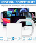 Hella Fast 118W USB C Fast Charger For MacBook Pro And Air With Killer M1 M2 M3 M4 M5 Support and Dope Universal Fit for various devices.