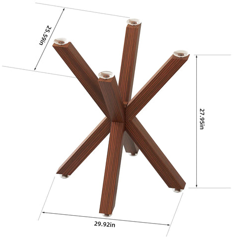 28 Inch Heavy Duty Table Legs With Suction Cups And Pre Drilled Holes Fit Glass Marble Wood Tops For DIY Desk Table Base