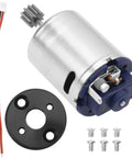 High Speed 370 RC Motor With 10T Gear And CNC Aluminum Motor Mount Plate Upgrade For MN82 MN78 One Twelfth Scale RC Car