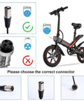 54.6V Fast Charger XLR plug options for 13S 48V lithium batteries on electric bikes and scooters with safety protections diagram