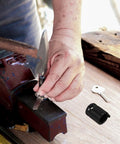 Built Tough Adjustable Clutch Fork Alignment Sleeve Socket Wrench shown during pressure plate removal work.