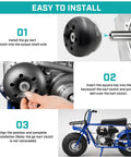 Installation guide for Thirty Series Torque Converter Driver Clutch for 3/4 inch shaft engines on Coleman KT196 go-kart.
