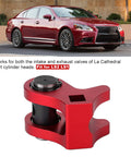 Pro Grade Aluminum Valve Spring Installation Tool For LS1 LS2 Engines Red Finish Lightweight Alloy Valve Spring Compressor