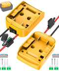 Power Wheel Adapter Pack For 20V And 18V Battery Systems Ready To Go For Ride On Toy Car And DIY Power Projects, Battery Connector