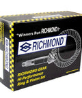 Packaging of GM 7.5 to 7.625 Inch Thick Ring and Pinion Gear Set, 4.10 Ratio, for Buick, Chevrolet, and GMC models by Richmond Gear