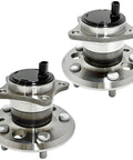 Rear Wheel Bearing Hub Assembly Set 2Pcs For Toyota Avalon Camry Highlander Solara And Lexus ES300 ES330 ES350 2001 To 2012 Replacement Kit With 512206 And 512207 For ABS Equipped Models