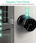 Smart Fingerprint Door Lock With Keypad And Card RFID Access For No Fuss Keyless Entry