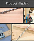 Get Your Hands On This Sweet 3 Pc Pocket Hole Step Bit Kit With Round Shank For Smooth DIY Carpentry Projects And Rock Solid Wood Joinery Every Time. 3pc pocket hole step drill bit kit, hex shank, used for wood joinery and pocket holes