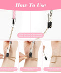 How to use Two Head Bracelet Helper Tool Set Stainless Steel Jewelry Aid for Easy On And Off Grab And Go Quick Wear And Removal