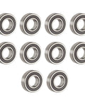 10-pack Donepart R12-2RS ball bearings, 3/4 x 1-5/8 x 7/16 in, double-sealed, pre-lubricated.