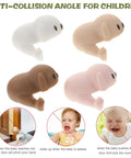 4 colorful puppy design 8 Pack Silicone Table Corner Protectors With Cartoon Puppy Design Kid And Pet Safe Edge Guards