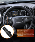 Turn Signal Switch For Chevy Silverado And GMC Sierra 2014 2019 In Dash Replacement Lever With Easy Install And Plug And Play Built To Last For Everyday Hauls, black steering column switch in GMC truck dashboard