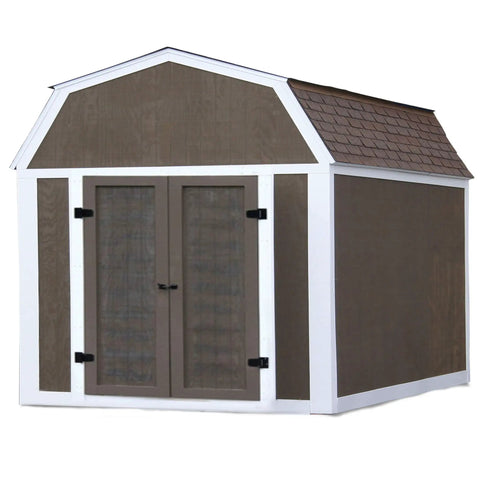 50 Percent Stronger Truss Shed Kit With Galvanized Steel Brackets For Easy Framing, Fits 6 To 14 Inch Widths, Any Length Storage Barn Garage Playhouse, 2x4 Framing, Roof Wood Not Included