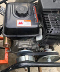 Forward Reverse Gearbox Kit For Go Karts With 11 To 18 HP Engines, visible installed engine and components.