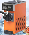 Badass One Flavor Soft Serve Ice Cream Maker For Commercial And Home Use Drops A Crisp Four To Five Kilograms On Low Sweat Lcd Control Snap Countertop Design Sweet Spot For Food Trucks Cafes Or Weekend Backyard Hangouts Orange Colorway