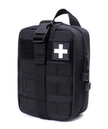 Molle Pouch Tactical First Aid Bag With Rip Away EMT Medical Organizer 600D Nylon Water Resistant Multipocket Pouch For Outdoor EMS